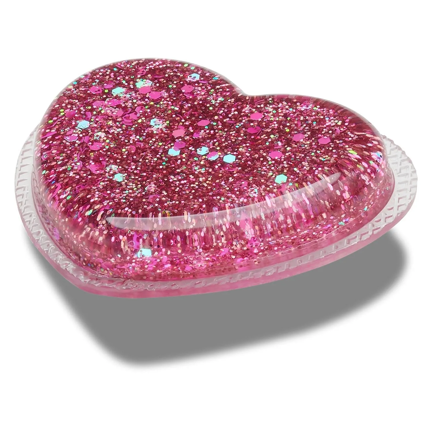 UV Changing Squish Heart Jibbitz