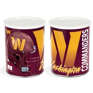 Washington Commanders Sports Tin 1 Gallon