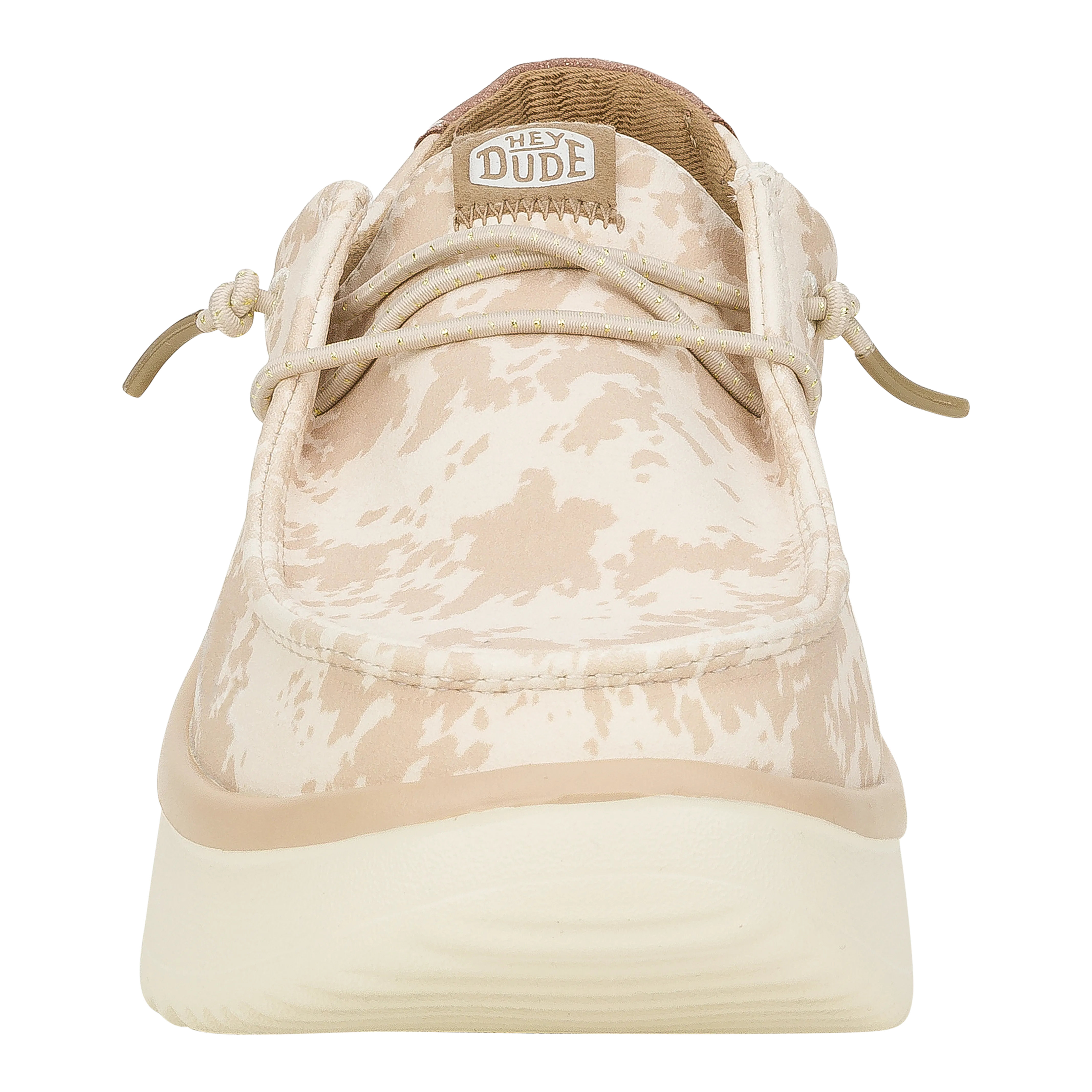 Wendy Peak Cow- Tan