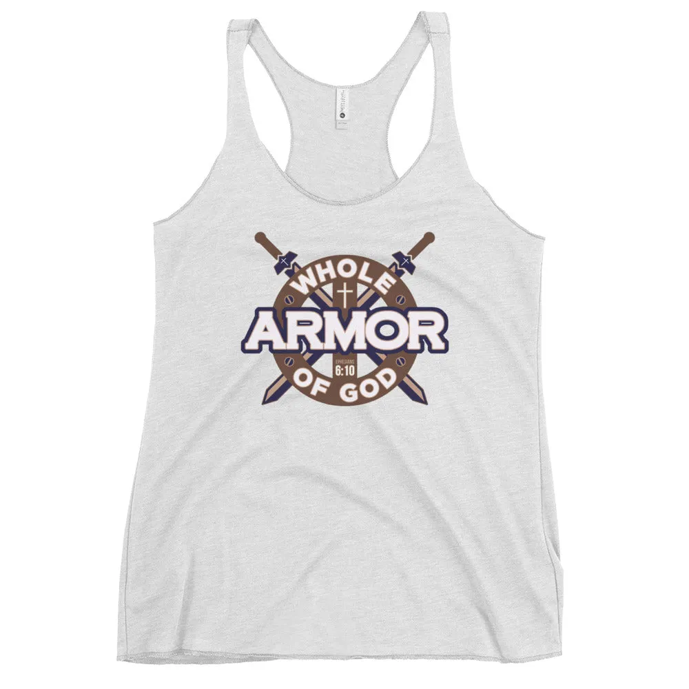 Whole Armor of God - Women's Racerback Tank