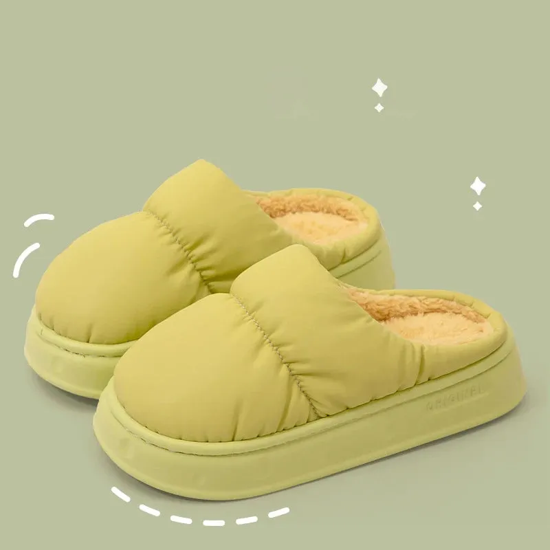 Winter Soft Thick sole Non-slip Warm Cute Slippers