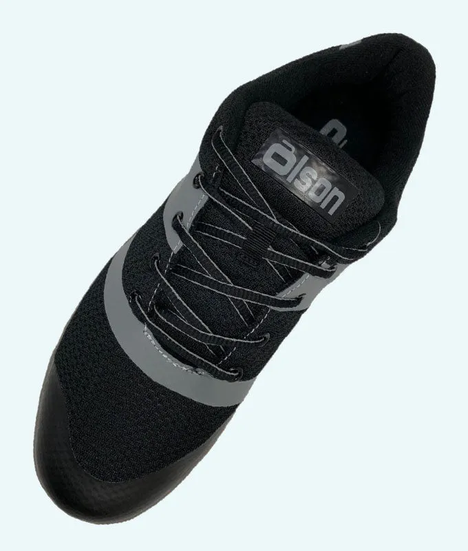 Women's CrossKicks Black/Grey 1/8" Flex Perimeter (LH)