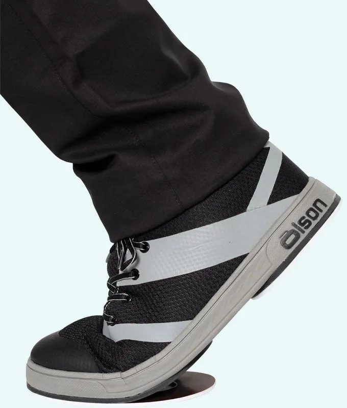 Women's CrossKicks Black/Grey 1/8" Flex Perimeter (LH)