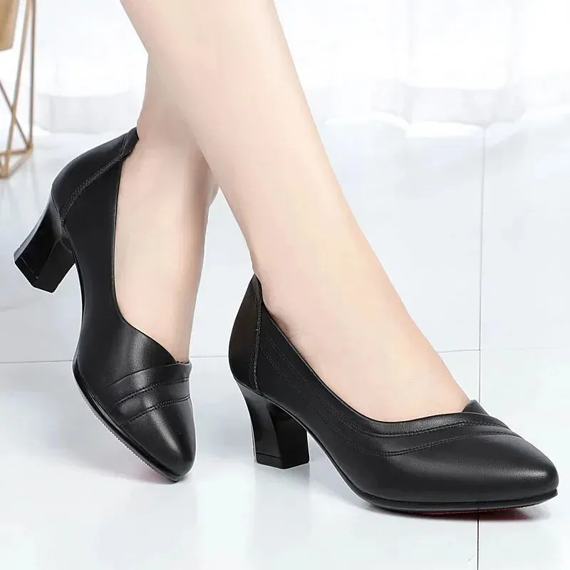 Women’s Lightweight Wedge Heel Comfort Pumps