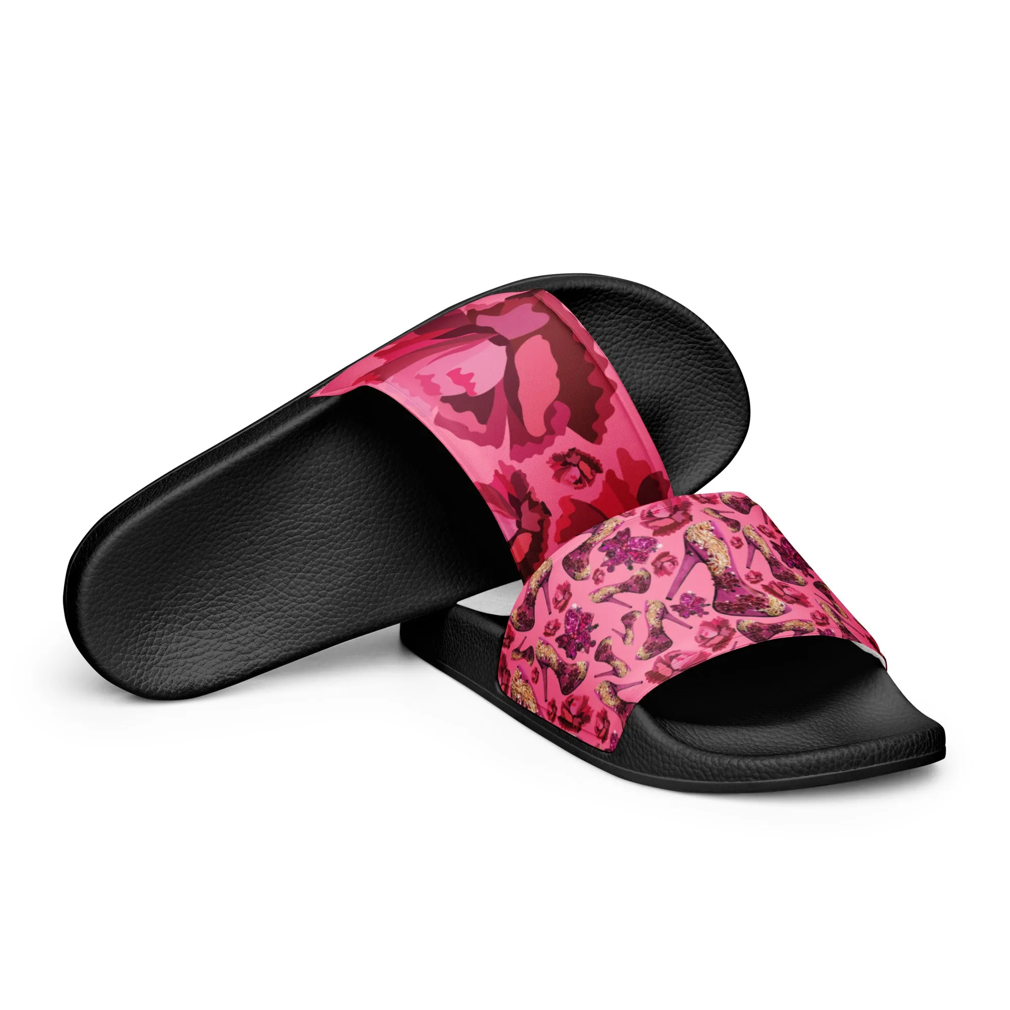 Women's slides 'Diamond Pink'