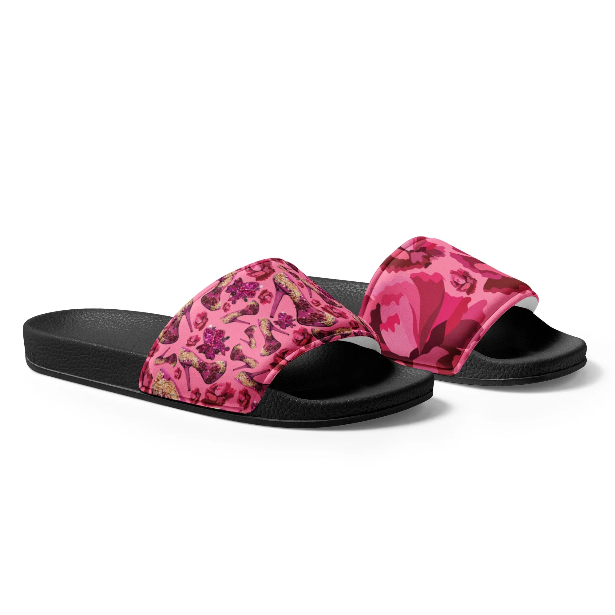 Women's slides 'Diamond Pink'