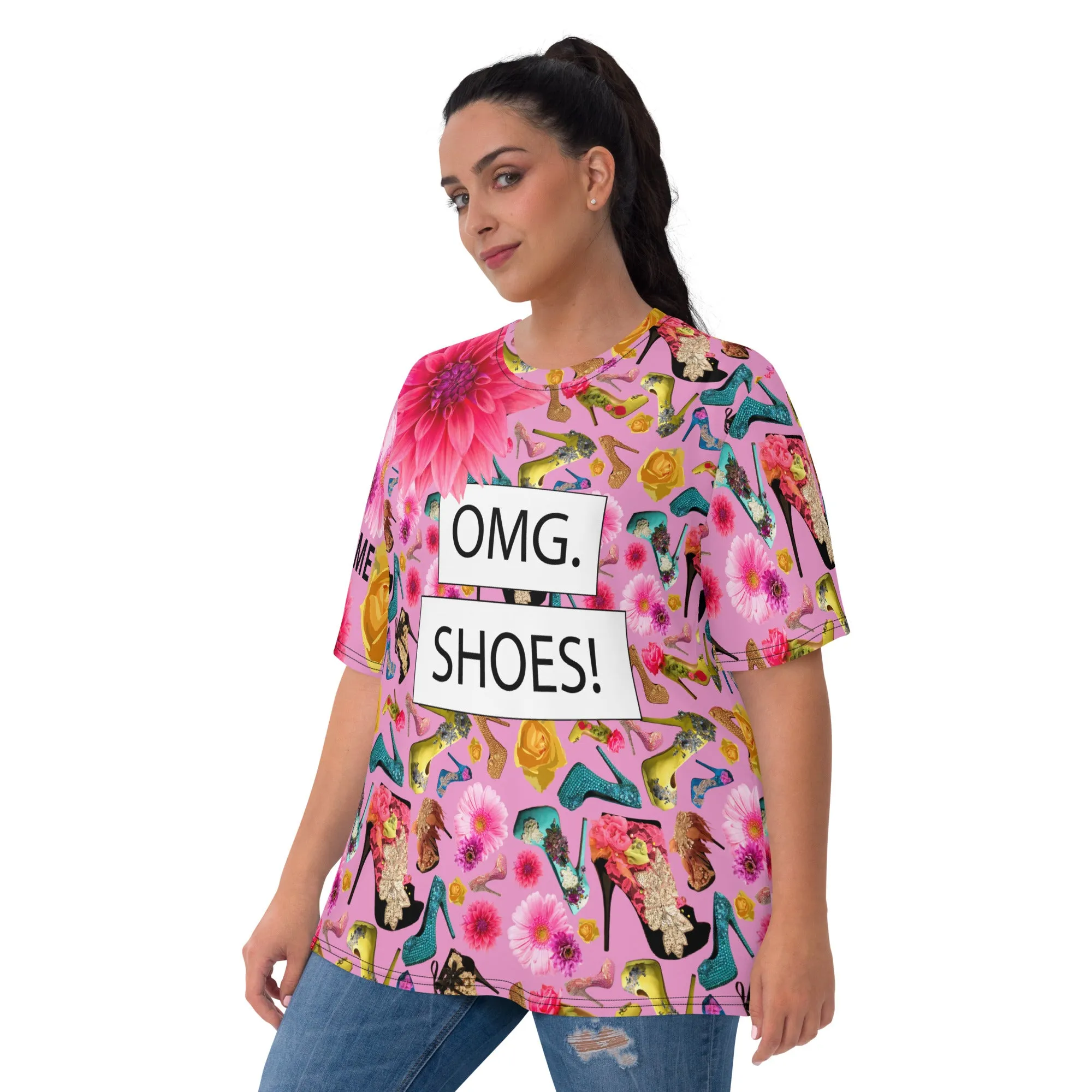Women's T-shirt Dasl 'OMG. Shoes'